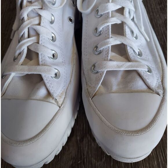 Converse Chuck Taylor All Star Lugged 2.0 High Platform White size 10 - Picture 8 of 11